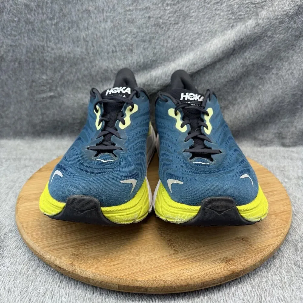 Hoka One One Arahi 6 Shoes Mens Size 12 D Blue Low Top Running Sneakers 1123194
